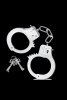 Sex kajdanki stalowe mai no.38 metal handcuffs 